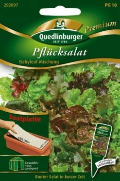 Pflücksalat Babyleaf | Pflücksalatsamen Von Quedlinburger