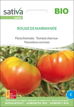 Deutschland Grün Paradies Verkaufs-Shop 5 Fleischtomate Rouge De Marmande | BIO Fleischtomatensamen Von Sativa Rheinau