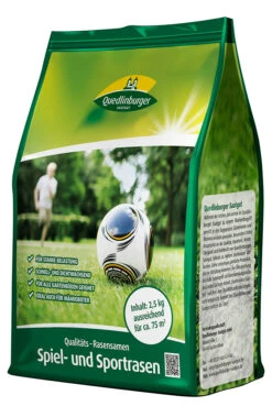 Spiel- &amp; Sportrasen 2,5 Kg | Sportrasen Von Quedlinburger