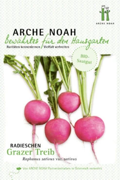 Radieschen Grazer Treib | BIO Radieschensamen Von Arche Noah