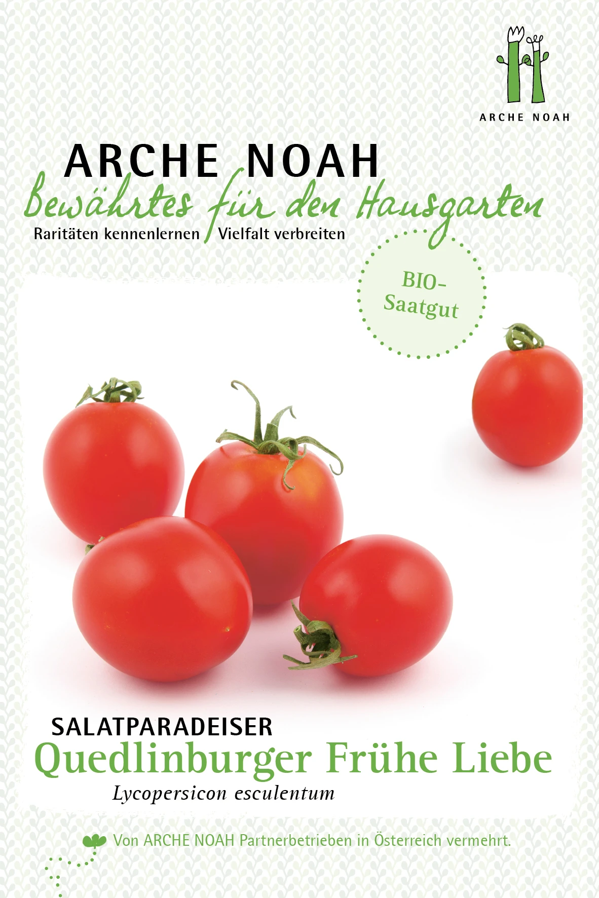Salattomate Frühe Liebe | BIO Snacktomatensamen Von Arche Noah 1 Salattomate Frühe Liebe | BIO Snacktomatensamen Von Arche Noah