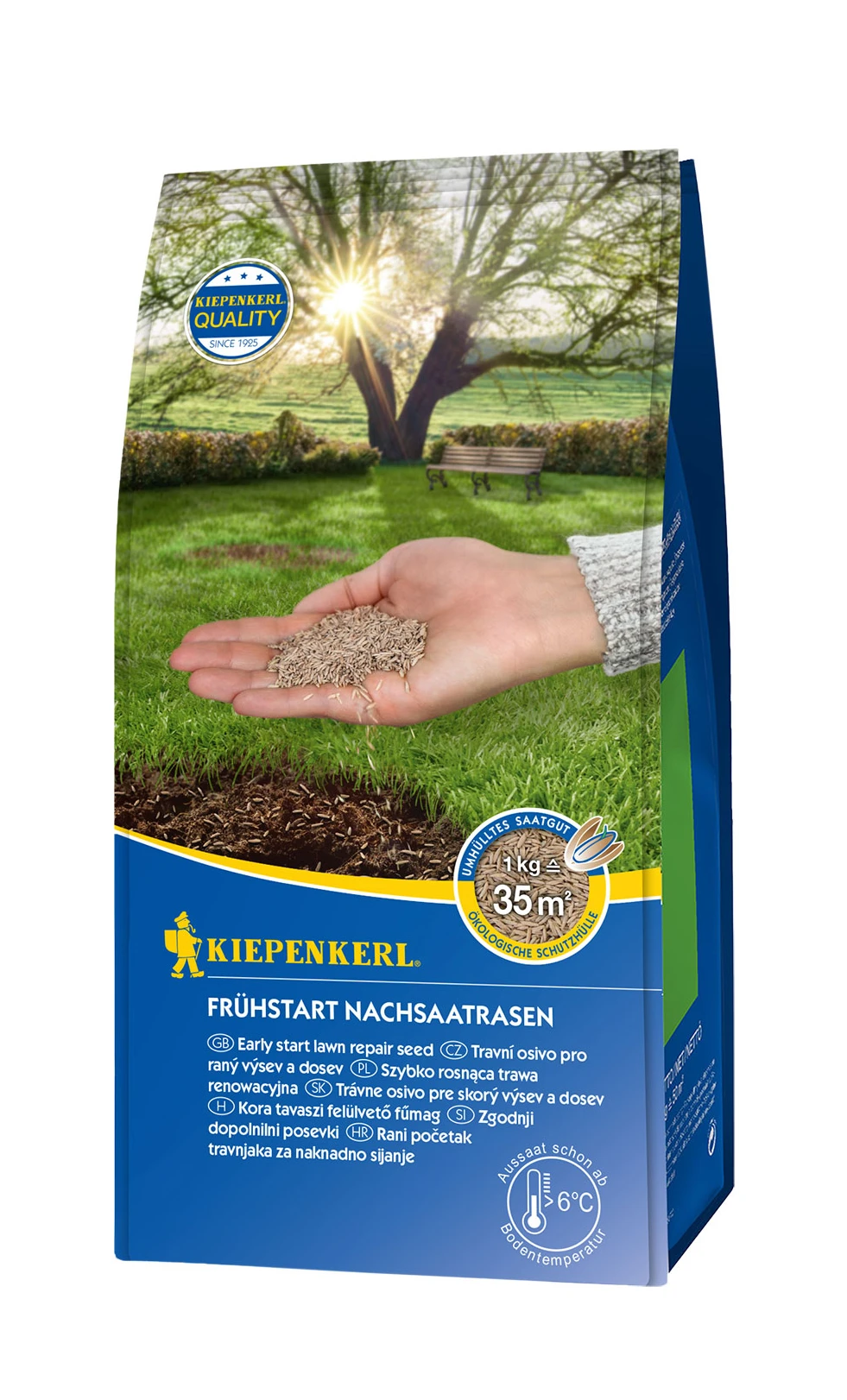Frühstart Nachsaatrasen (1 Kg) | Rasennachsaat Von Kiepenkerl 1 Frühstart Nachsaatrasen (1 Kg) | Rasennachsaat Von Kiepenkerl