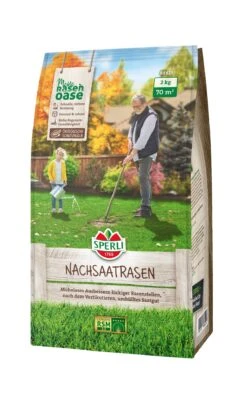 Nachsaatrasen RSM 3.2 Umhüllt (2 Kg) | Rasensamen Von Sperli