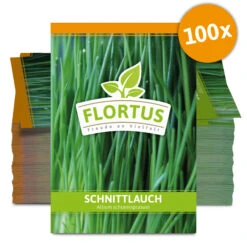 Schnittlauch (100 Tütchen) | Schnittlauchsamen Von FLORTUS
