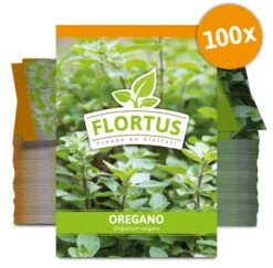 Oregano (100 Tütchen) | Oreganosamen Von FLORTUS