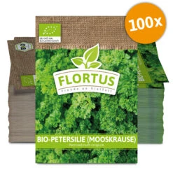 Petersilie Mooskrause (100 Tütchen) | BIO Petersiliensamen Von FLORTUS