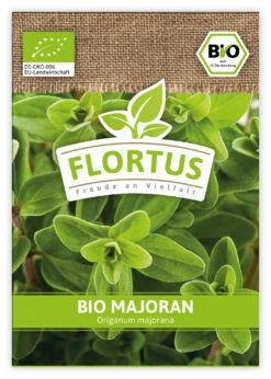 Majoran (100 Tütchen) | BIO Majoransamen Von FLORTUS