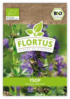 Ysop (100 Tütchen) | BIO Ysopsamen Von FLORTUS -Deutschland Grün Paradies Verkaufs-Shop 549653 BIO Ysop 100 Tuetchen 2000 0470 100x 1