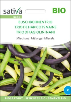 Buschbohnen Trio | BIO Buschbohnensamen Von Sativa Rheinau