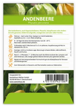 Deutschland Grün Paradies Verkaufs-Shop -Deutschland Grün Paradies Verkaufs-Shop 555111 Andenbeere 100 Tuetchen 2000 0778 100x 2