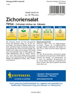 Zichoriensalat Virtus F1 | Zichoriensalatsamen Von Kiepenkerl